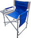 Faltbarer Strandstuhl Blau Wasserdicht