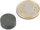 Magnet Scheibe Φ15x5mm Ferrit Haftkraft 550g