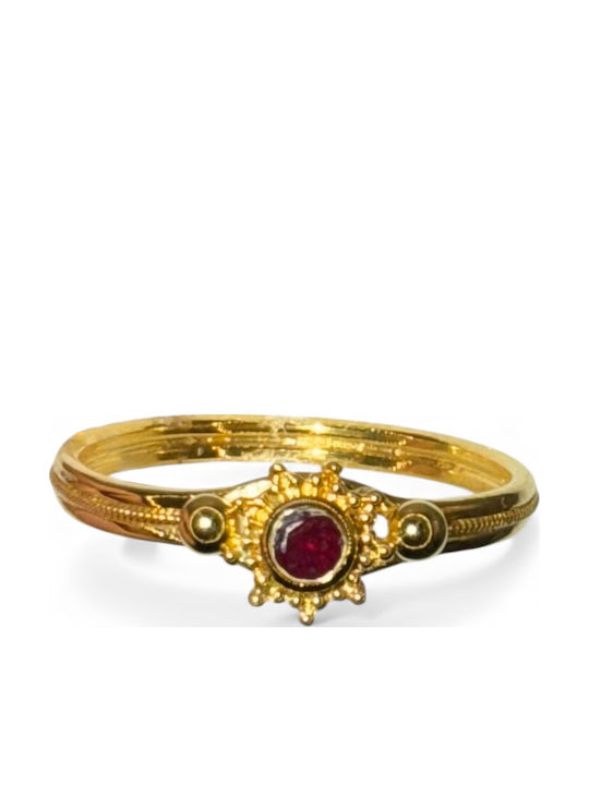 Damaskos Damenring Gold 18K