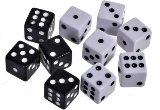 5 Sets Dice for Backgammon 10pcs