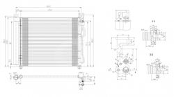 Kia Picanto 1.1 04 94606-07000 Auto-Kühlschrank Motor