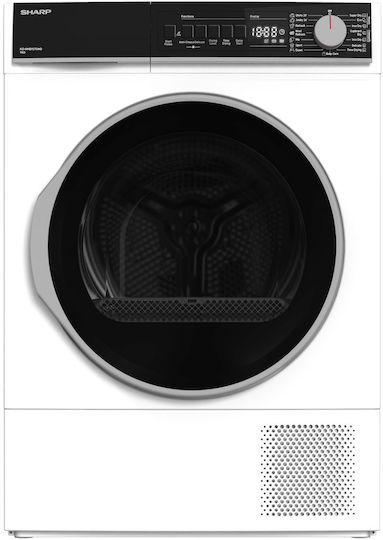Sharp KD-NHB9S7GWD-EE Uscător de rufe 9kg cu pompă de căldură