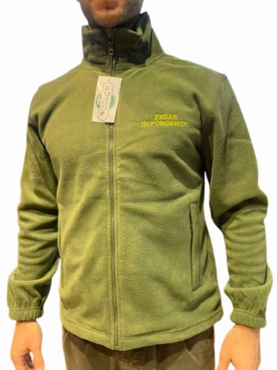 Woodland Jachetă Fleece de Vânătoare Kaki