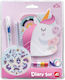 AS Set Diary Kids Accessory Unicorn 3+ Years