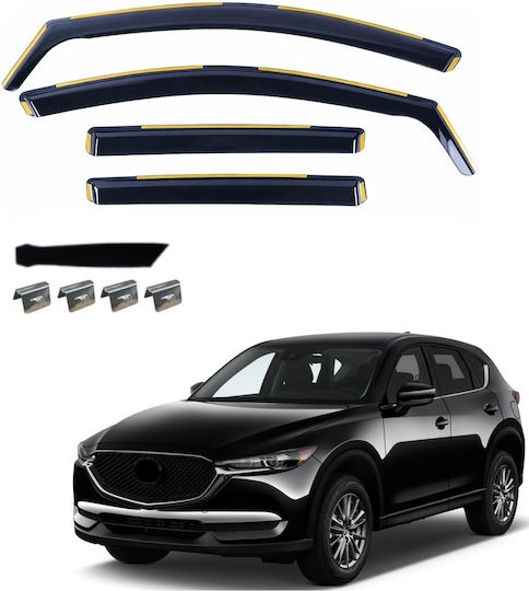 Комплект Автомобилни Ветробрани Отпред И Отзад За Mazda CX-5 4 Бройки