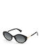 Nina Ricci Unisex Sunglasses With Black Frame And Black Gradient Lens SNR481 0700