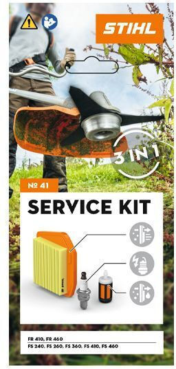 Комплект за обслужване Stihl 41 Бензинови Храсторези 3 Бройки
