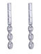 White Gold 14K Dangle Earrings