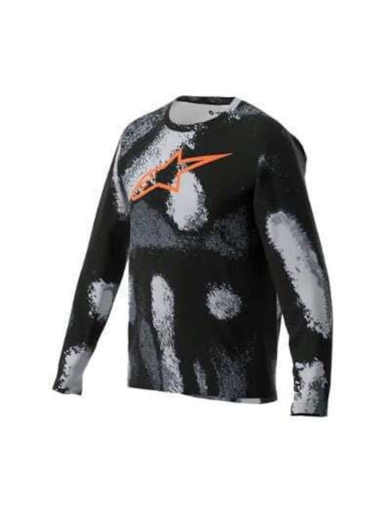 Alpinestars Ανδρική Μακρυμάνικη Μπλούζα Mountain Bike Μαύρη