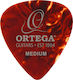 Ortega Ogp-to-m10 Celluloid Tortoise Medium Pick Guitar Bass