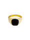 Kosmima1 Herrenring mit Steinen aus 14K Gold