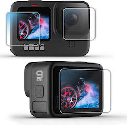 Протектор За Стъкло GoPro Hero 9 10 11 12 Black За Двата Екрана И Обектива