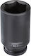 Topmaster 330672 Extended Impact Socket 1" 50 Mm Hexagonal