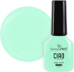 Sensopro Milano One Step Semi-permanent Nail Polish Ciao Collection Mint Sky 7ml Sensopro Milano One Step Semi-permanent Nail Polish Ciao Collection Mint Sky 7ml