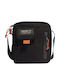 Festival Herren Tasche Schulter / Crossbody Schwarz