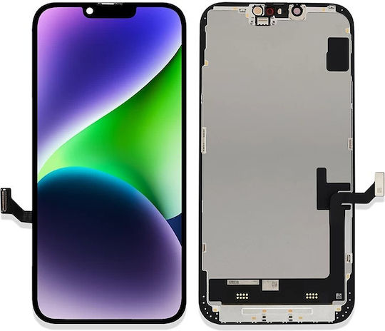 Οθόνη με Μηχανισμό Αφής για iPhone 14 Plus (Μαύρο)