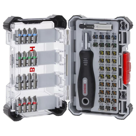 Screwdriver Set Bits Bosch Extra Hard 50 Pieces