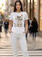 Γυναικείο T-shirt Λευκό