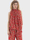 Damen Bluse Rot
