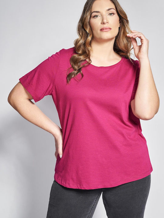 Bluza Damă Polo Mâneci Scurte Roz