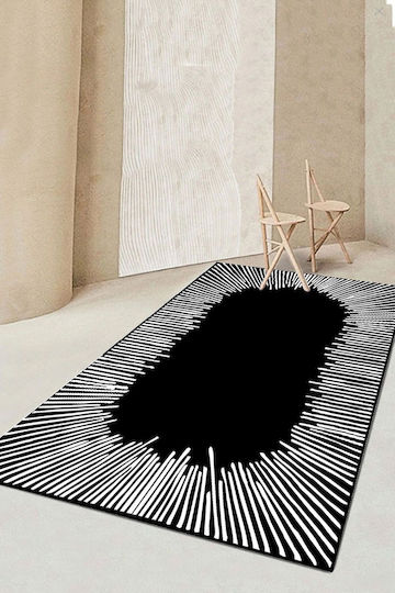 Conceptum Hypnose Somber Χαλί Ορθογώνιο Black-white 60x100cm