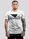 T-shirt White/black
