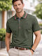 Polo Short Sleeve Blouse Teal