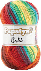 Kamgarn Papatya Batik Νημα Πλεξιματος Col554-39 Rainbow Εντονο Πολυχρωμο Ακρυλικο 100gr 360mtr