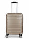Greenwich Polo Club Hard Gold Travel Suitcase with 4 Wheels