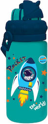 Must Team Plastic Kids Water Bottle With Straw ...