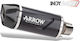 Arrow Exhaust Aluminium Dark Indy Race Evo Carbon End Cap Ktm 390 Adventure R X '25-'26 72671akn.alum Dark
