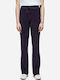 Women's Fabric Trousers Purple