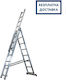 Professional Three-section Ladder Krause Corda 5.40 M