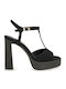 Suede Sandals Black