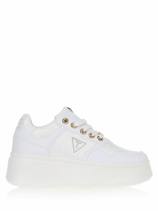 Tsoukalas Damentaschen Sneakers Weiße