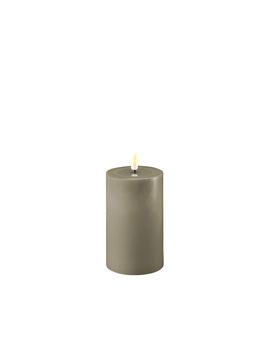 Deluxe Home Art Decorative Table Lamp LED Wax Polish 7.5x7.5x12.5cm