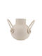 Dekorative Vase aus Polyurethan Beiges 28,5x27xH38cm