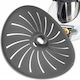 Capac De Protecție Pentru Lamă Zola Compatibil Cu Thermomix Tm6 Tm5 Tm31 Tm Friend 14 × 15 Cm Gri Închis