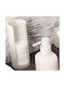 Plastikspender Beige