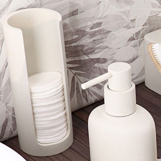 Plastikspender Beige