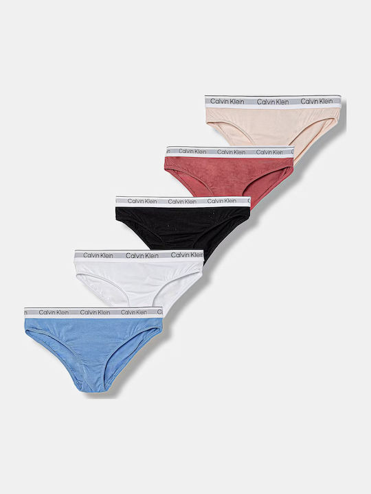 Calvin Klein Set Kids Panties Black 5 Pieces