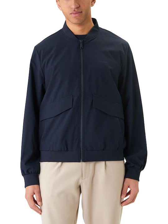 Calvin Klein Bomber Jacket Blue