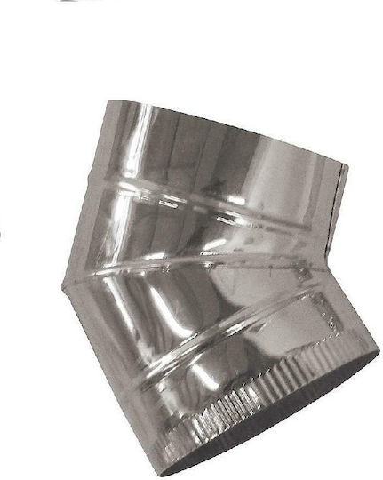 Inox Shell Verzinktes T-Rohr Φ100 Schwerer Typ 0,5mm Dicke 90 Grad