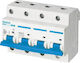 Eurolamp Automatic Circuit Breaker 100A Four Pole AC 500-43180