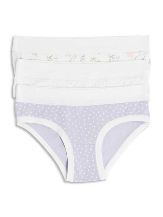 Mini Cotton Women's Briefs 3Pack White