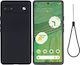 Husă Back Cover Lichidă Culoare Pură Silicon Neagră (Google Pixel 7a)