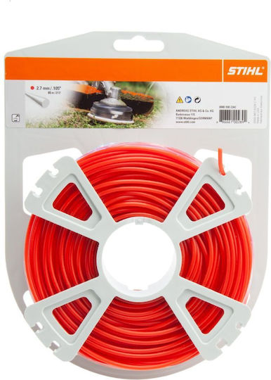 Stihl 00009302343 Bürstenschneider Rund Fadentyp Länge 65m und Dicke 2.7mm