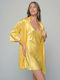 Milena by Paris Summer Women's Pyjama Set Yellow Set3392_5220-Yellow
