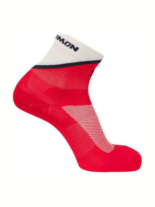 Salomon Pulse Running Κάλτσες Κόκκινες 1 Ζεύγος