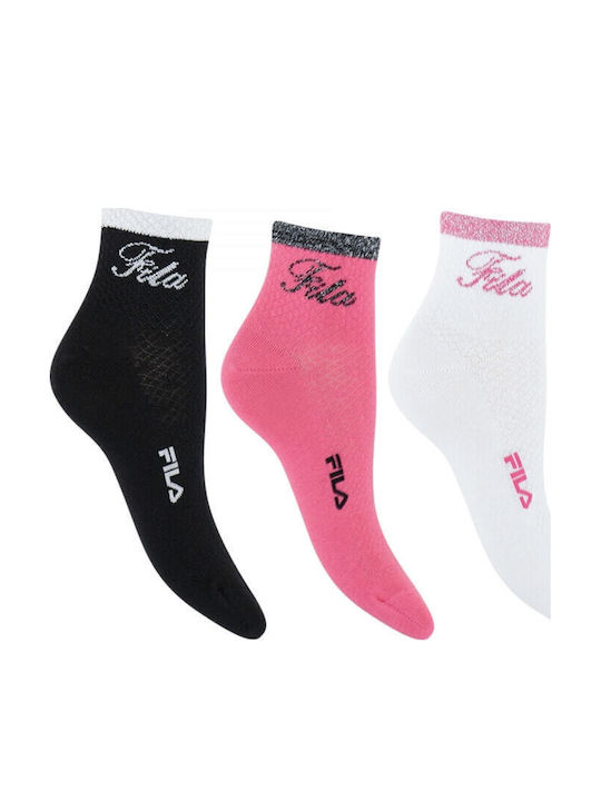 FILA Quarter Socks Спортни Чорапи Черни 3 Чифта